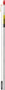 PRO SHOT STAINLESS 1PC RIFLE - CLEANING ROD 36" .27 CAL & UP