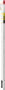 PRO SHOT STAINLESS 1PC RIFLE - CLEANING ROD 42" .27 CAL & UP