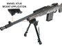 UTG BIPOD TACTICAL OP 8-12.4" - PICATINNY MOUNT W/STUDADAPTER