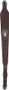 ALLEN SUED DEER HEAD SLING W/ - SWIVELS  BROWN LEATHER