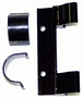 WEAVER DETACHABLE SIDE MOUNT - BRACKET W/1" HIGH RINGS BLACK