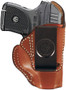 DESANTIS SUMMER HEAT HOLSTER - IWB RH LEATHER LCP & LCP II TN