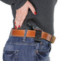 DESANTIS SUMMER HEAT HOLSTER - IWB RH LEATHER LCP & LCP II TN