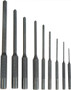 WHEELER ROLL PIN PUNCH MASTER - SET 18-PUNCHES/1-HAMMER/CASE