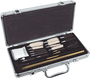 HOPPES DELUXE GUN CLEANING KIT - BRASS ROD 31PC W/ALUMINUM BOX
