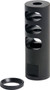 YHM LOW PROFILE MUZZLE BRAKE - 5.56MM FOR 1/2X28 THREADS