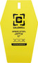 CALDWELL AR500 10" COFFIN - STEEL TARGET YELLOW