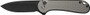 CIVIVI KNIFE ELEMENTUM II 2.9" - DAIMOND PATTERN GRAY/BLACK