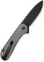 CIVIVI KNIFE ELEMENTUM II 2.9" - DAIMOND PATTERN GRAY/BLACK