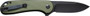 CIVIVI KNIFE ELEMENTUM II 2.96 - " OD GREEN G10/BLK CLAM PACK