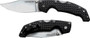 COLD STEEL LARGE VOYAGER 4" - PLAIN EDGE BLADE CLIP FOLDER
