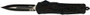 TEMPLAR KNIFE LARGE OTF MAIDEN - BLACK GLOSS 3.5" BLK DAGGER