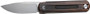 CIVIVI KNIFE FOLDIS 2.67" BLK - HAND RUBBED COPPER/SILVER
