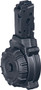 PRO MAG MAGAZINE SIG MPX 9MM - 50RD DRUM BLACK POLYMER
