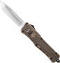 COBRATEC LARGE CTK1 OTF SAND - DISTRESSED CRKTE 3.75" TANTO