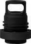 YHM MINI Q.D. MUZZEL BRAKE - 9MM BORE 1/2"-28