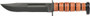 KA-BAR DOG'S HEAD UTILITY 7" - BLADE W/ LEATHER SHEATH