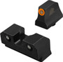 XS R3D 2.0 FOR GLOCK 43X/48 - OPTIC/SUPRSR HEIGHT ORANGE TRI