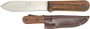 KA-BAR BECKER KEPHART KNIFE - 5.12" BLD WLNT HNDLE LTHR SHTH