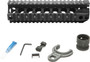 BCM RAIL PICATINNY FREE FLOAT - 8" BLACK FITS AR-15