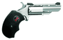NAA "BLACK WIDOW" COMBO 2" FS - 22LR/22WMR S/S BLACK RUBBER