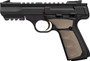 BROWNING BUCK MARK BLACK LABEL - 22LR 4" BLACK/FDE W/PIC RAIL