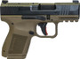 CANIK METE MC9 CALI 9MM 3.18" - BBL. OR FS 2-10RD BLACK/FDE