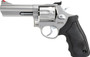 TAURUS 66 357MAG 4" AS 7-SHOT - MATTE STAINLESS STEEL RUBBER