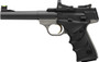 BROWNING BUCK MARK PRACTICAL - 22LR 5.5" BLK/GRAY W/RED DOT