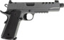 TISAS 1911 NIGHT STALKER 45ACP - 5" THREADED BBL 8RD BLACK/GRY