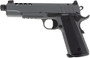 TISAS 1911 NIGHT STALKER 45ACP - 5" THREADED BBL 8RD BLACK/GRY
