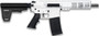 GLFA AR15 PISTOL W/BRACE 223 - WYLDE 7.5" SS BARREL WHITE
