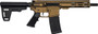 GLFA AR15 PISTOL W/BRACE 223 - WYLDE 7.5" NITRIDE BBL BRONZE