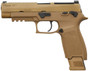 SIG M17 COMMERCIAL 9MM 4.7" - SIGLITE (3)10RD MAN SAF COYOTE