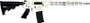 GLFA AR15 SPLATTER 223 WYLDE - 16" S/S BBL WHITE SPLATTER