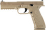 APF STRIKE ONE 9MM 5" BBL - 3-DOT SIGHT 2 17RD MAGS TAN