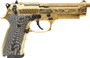 GIRSAN REGARD MC DELUXE 9MM - ADJ SIGHT 18RD GOLD ENGRAVED