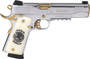 GIRSAN MC1911S LIBERADORE - 38 SUPER CHROME/GOLD ENGR. 8RD