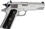 IVER JOHNSON 1911A1 38 SUPER - 5" FS 9RD CHROME BLACK PEARL