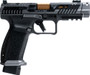 CANIK TTI COMBAT 9MM 4.6" BBL - OR FS 2-10RD MAGS COMBAT SMOKE