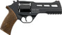 CHIAPPA RHINO 50SA 9MM - 5" ADJ. SIGHT BLACK/WALNUT