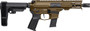 CMMG PISTOL BANSHEE MKG 45ACP - 5" EJECTOR RIP BRACE BRONZE