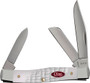CASE KNIVES WHITE SYNTHETIC - SPARXX STD JIG MEDIUM STOCKMAN