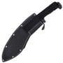 SOG MACHETE SOGFARI KUKRI - BLACK W/SHEATH