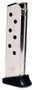 WALTHER MAGAZINE PPK/S 380ACP - 7RD FINGER REST NICKEL