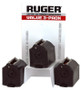 RUGER MAGAZINE 10/22 22LR - 10RD BLACK PLASTIC 3PACK