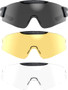 BERETTA INTERMASK EYEGLASSES - INTERCHANGE FUME/NEUTRAL/YLLW