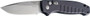 HOGUE BALLISTA-I BUTTON AUTO - DROP POINT TUMBLED BLK 3.5"