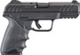 RUGER SECURITY-9 9MM LUGER - ADJ 10-SHOT BLUED HOGUE HANDAL