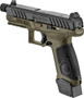 BERETTA APX A1 FS 9MM 4.8" - 21RD OD GREEN BLK POLY THREAD